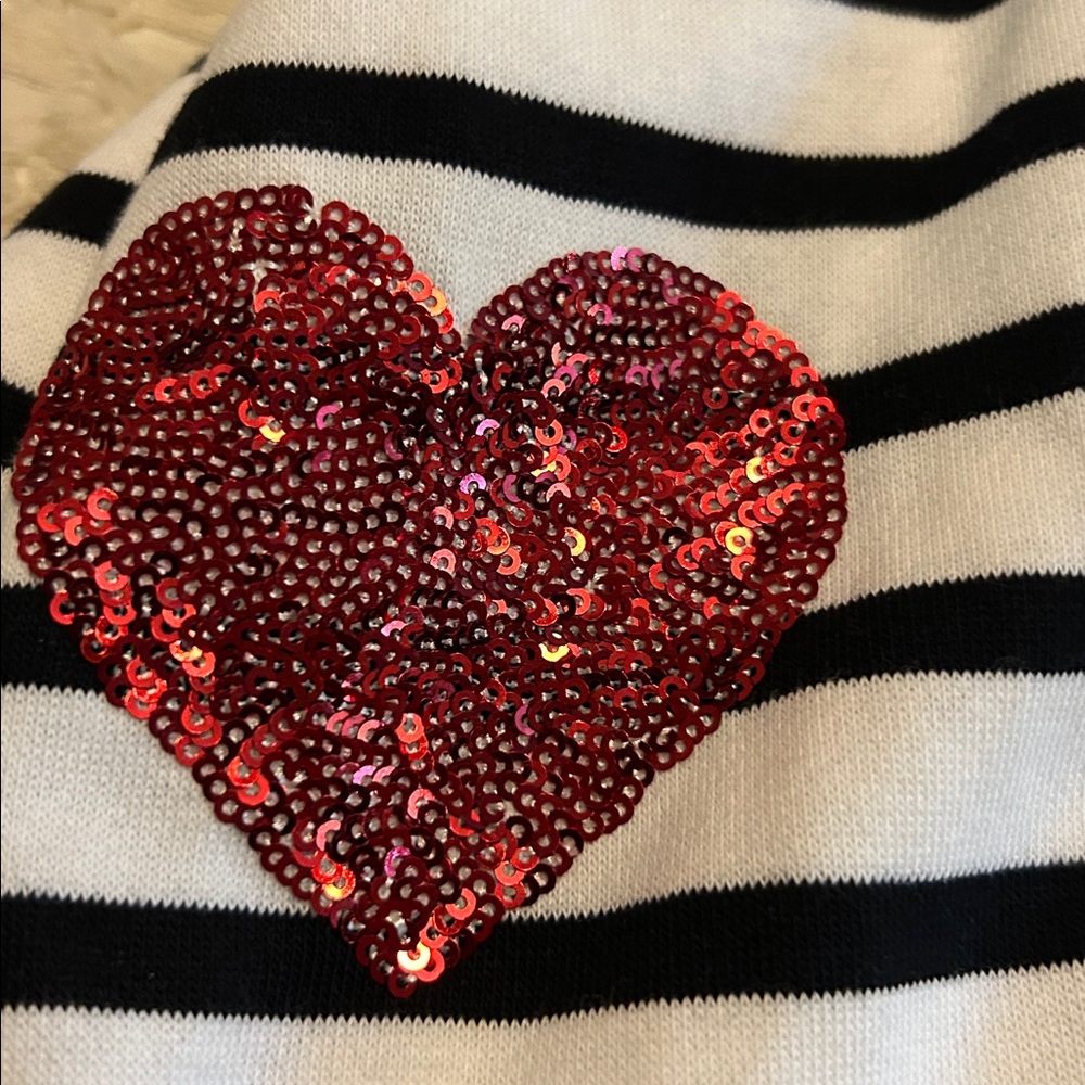 Charter Club Black and White Striped Sweater - Picture 3 of 4